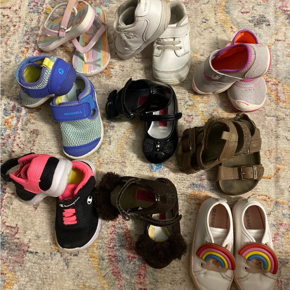 All are size 5.